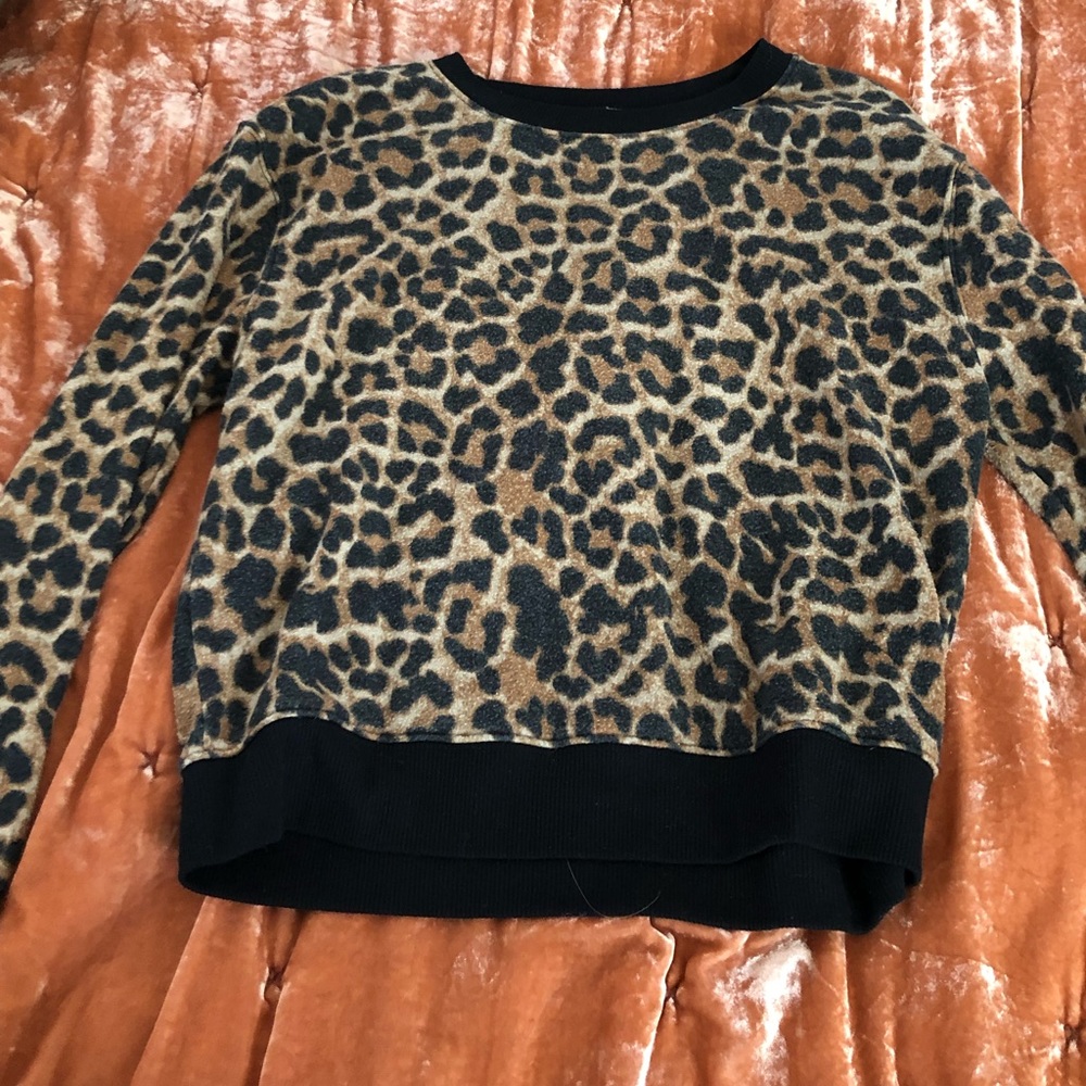 Animal Print Pullover